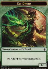 Elf Druid Token